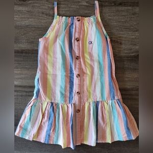 Calvin Klein Jeans Multicolor Striped Dress
